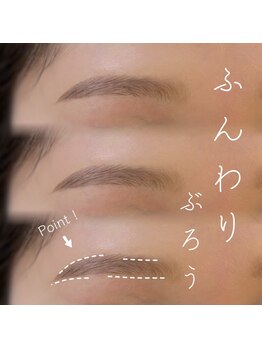 ループラス(r'oo plus)の写真/【ふわっと韓国美眉wax＋眉カラーで垢抜け￥7,000】眉カラーでお洒落に垢抜け眉へ♪