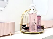 プラシア 広島駅(Purasia.)の雰囲気(パウダールームには絹女アイロンと韓国有名ヘアケアGROWUS完備◎)