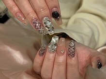 Cherie【シェリー】パラジェル／フィルイン／定額デザイン／持ち込み【1月～(予定)】/ワンホンデザイン