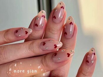 モアグラム 銀座店(More Glam)/バレンタインネイル