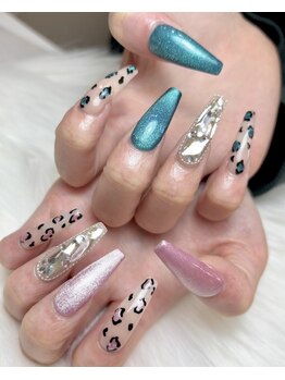 プー(Puu)の写真/スカルプでの派手ロングネイル～上品なシンプルショートネイルまで幅広く対応◎スカルプが初めての方にも☆