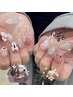【長さ出し】★　定額シンプル アート　¥13,200