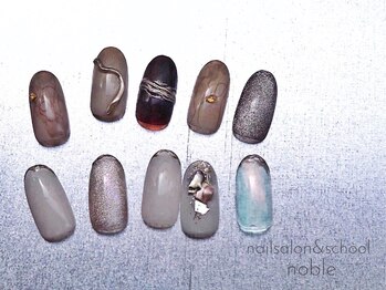 ネイルサロンアンドスクール ノーブル(noble)/チップサンプル