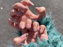 ソウ 難波店 nail salon Sou/ミラーフレンチnail