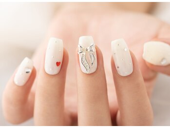 エムスラッシュ ソル センター南(M.SLASH SOL)/ガーリー春ネイル