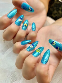 クローバーネイル(clover nail)/たまごっちネイル