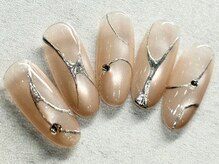 チェリーズネイル(Cherrys Nail)/マグネットネイル 大人ネイル