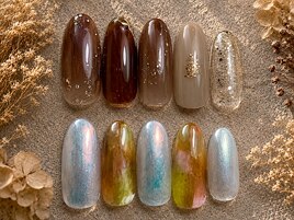 定額トレンドニュアンスネイル
