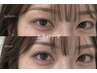 《何度でもOK/上下まつげパーマ》上下似合わせまつげパーマ￥6480