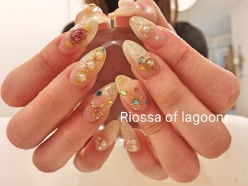 リオッサ オブ ラグーン(RIOSSA of Lagoon)/キラキラビジュー×ミラー