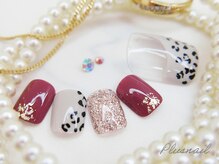 プラスネイル 池袋西口店(PLUS NAIL)/【1387】レオパード¥8,789