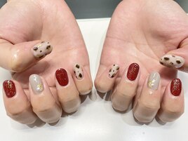レオパードネイル☆