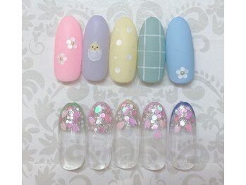 ティーエヌ 本厚木店/春ネイル☆6500円【7150円税込】