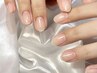 【Hand】クリアネイル ￥5000