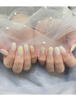 ロア ネイル(Loa_Nail)/リボンネイル