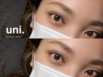 ユニ(uni.)の写真/まつげの量が少ない/短い/上がりにくい《丁寧なカウンセリング》ご希望&理想を伺いメニュ-/デザインご提案!