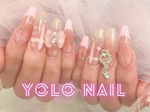 ヨロネイル 心斎橋店(YOLO NAIL)/甘々ピンクネイル