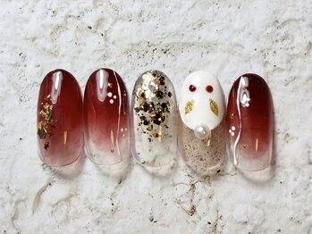 アヤ(AYA)/雪うさぎネイル