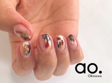 アオ おもろまち(ao.)/85min/ニュアンス Nail ao.沖縄