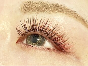 まつげエクステサロン ヘアーリゾートエーアイ 東陽町店(hair resort Ai)/カラーつけ放題 レッド7260