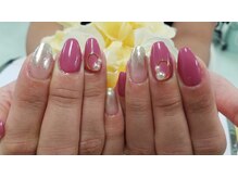 ダブルネイル(Double Nail)/[前窪]ミラーネイル★