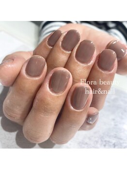 フローラビューティ(Flora Beauty)/シンプル・上品ネイル♪【岡山】