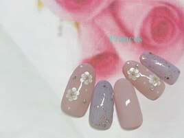 新作サンプル　ホログラムお花