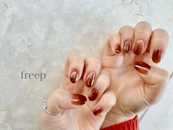 フリープ(freep)/べっ甲 ニュアンス 春 夏 秋 冬