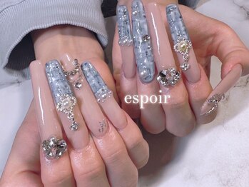 エスポワール(espoir)/ツイードネイル