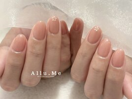 お花ネイル(staff:minori)