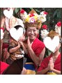 神戸はりのわ鍼灸院&nbsp;バリ島での写真。家族旅行も大好きです。