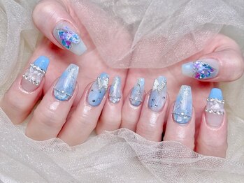 ナユキ 吉祥寺店(NA.YUKI)の写真/特別な日のネイルはお任せ!ご要望に合わせてあなただけの特別なネイルを提案◎華やかなお手元で女子力UP★