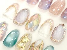ポム ネイル(Pomme.nail)の雰囲気（大人可愛い定額デザインが豊富！）