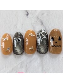 ハロウィン限定ネイル