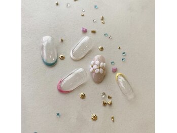 フラワーネイル