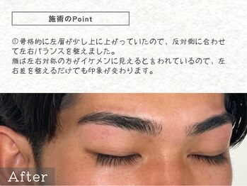 ハルバイアディクト 横浜店(HARU by ADDICT)/眉毛BA[横浜/眉毛サロン/メンズ]