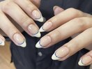 ダブルラインフレンチネイル