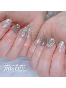 ジジ アンド リリー/ツイードネイル