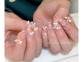 ハイネイル 池袋(Hi nail)/カラフルリボン