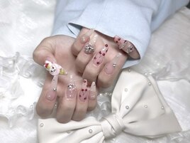 さくらんぼネイル