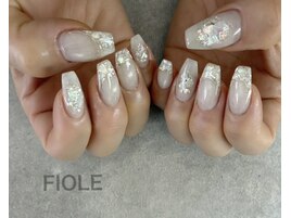 キラキラフレンチネイル！