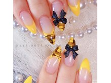 ネイルエルフ(Nail Aelf)/【三郷】フレンチ×リボン
