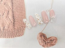 ネイルサロン&スクール ジーナ(GINA)/ツイードネイル