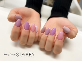 スターリー(STARRY)/ワンカラー シンプル パープル