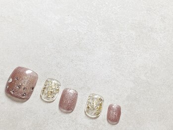 コム 草加マルイ店(com by neolive)/フット定額デザイン8000円