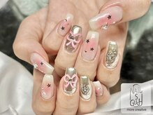 ネイルズガッシュ 大森駅前店(NAILs GUSH)/フィルイン/持ち込み/長さだし