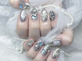 キャラクターネイル9500円