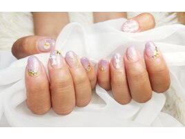 お月見ネイル