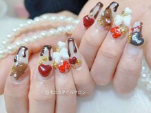 Monica nail salon 松戸店 【長さだし専門店】の雰囲気(ワンポイントが可愛い♪アートネイル)