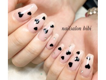 ネイルサロン ビビ(bibi)/ハートネイル